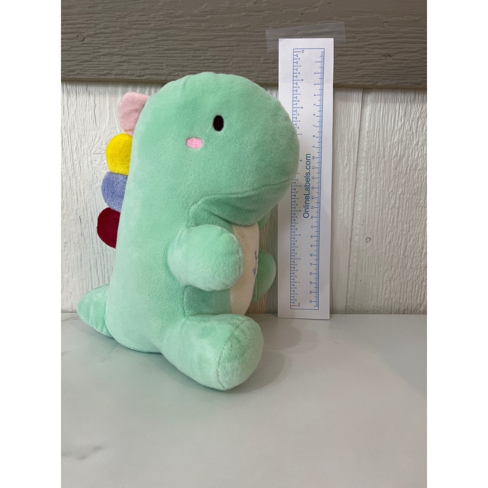 Texas Products Plush Dinosaur Stuffed Animal Green Texas‎ Logo